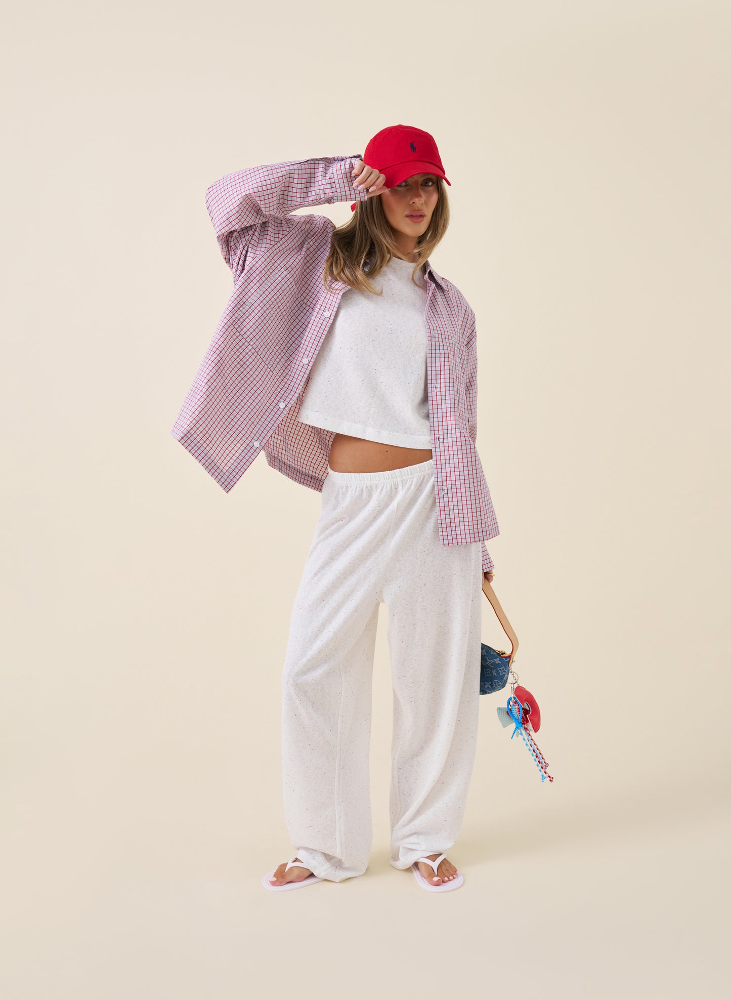 Confetti Trouser Set - Off White