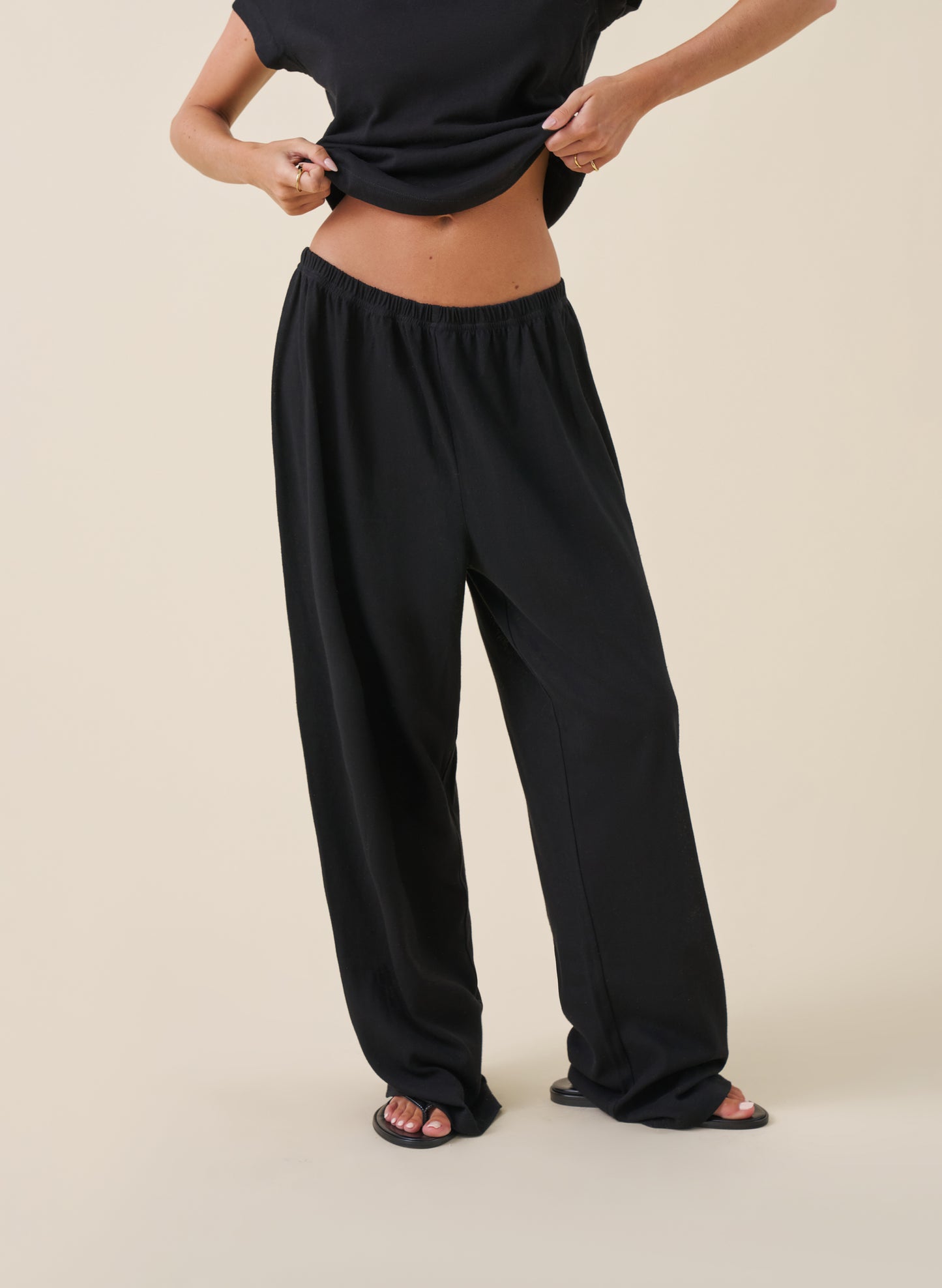 Slub Set - Black