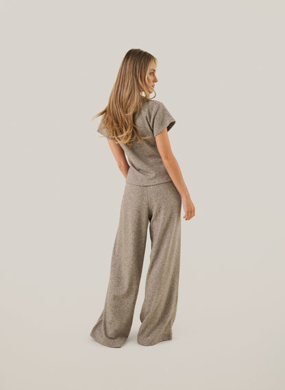 Cosy Knit Set - Taupe