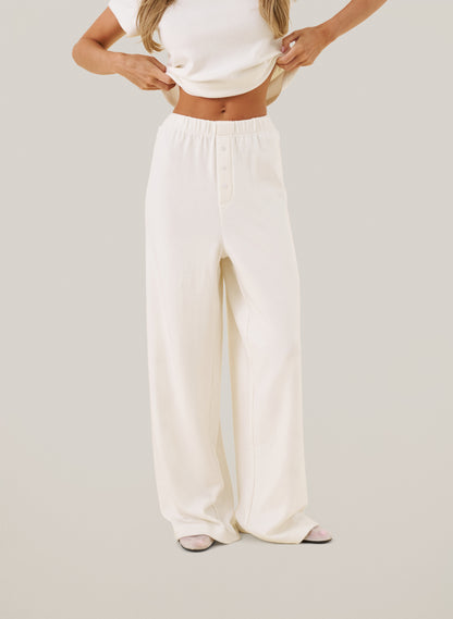 Cosy Knit Set  - White