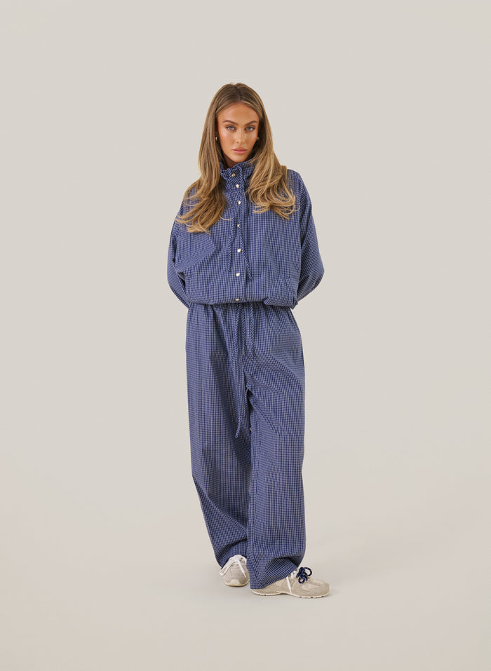 City Girl Set - Blue Check