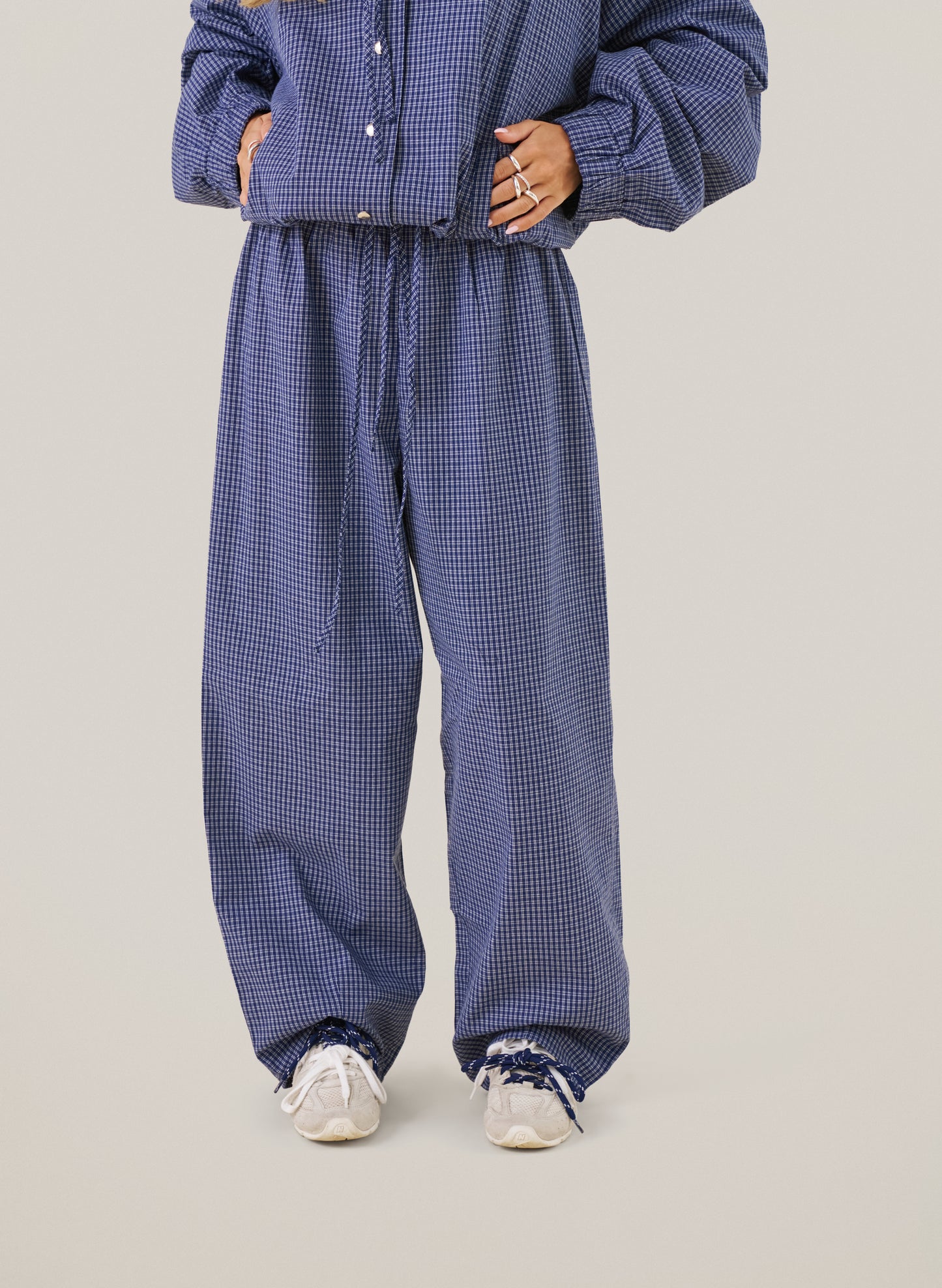 City Girl Set - Blue Check