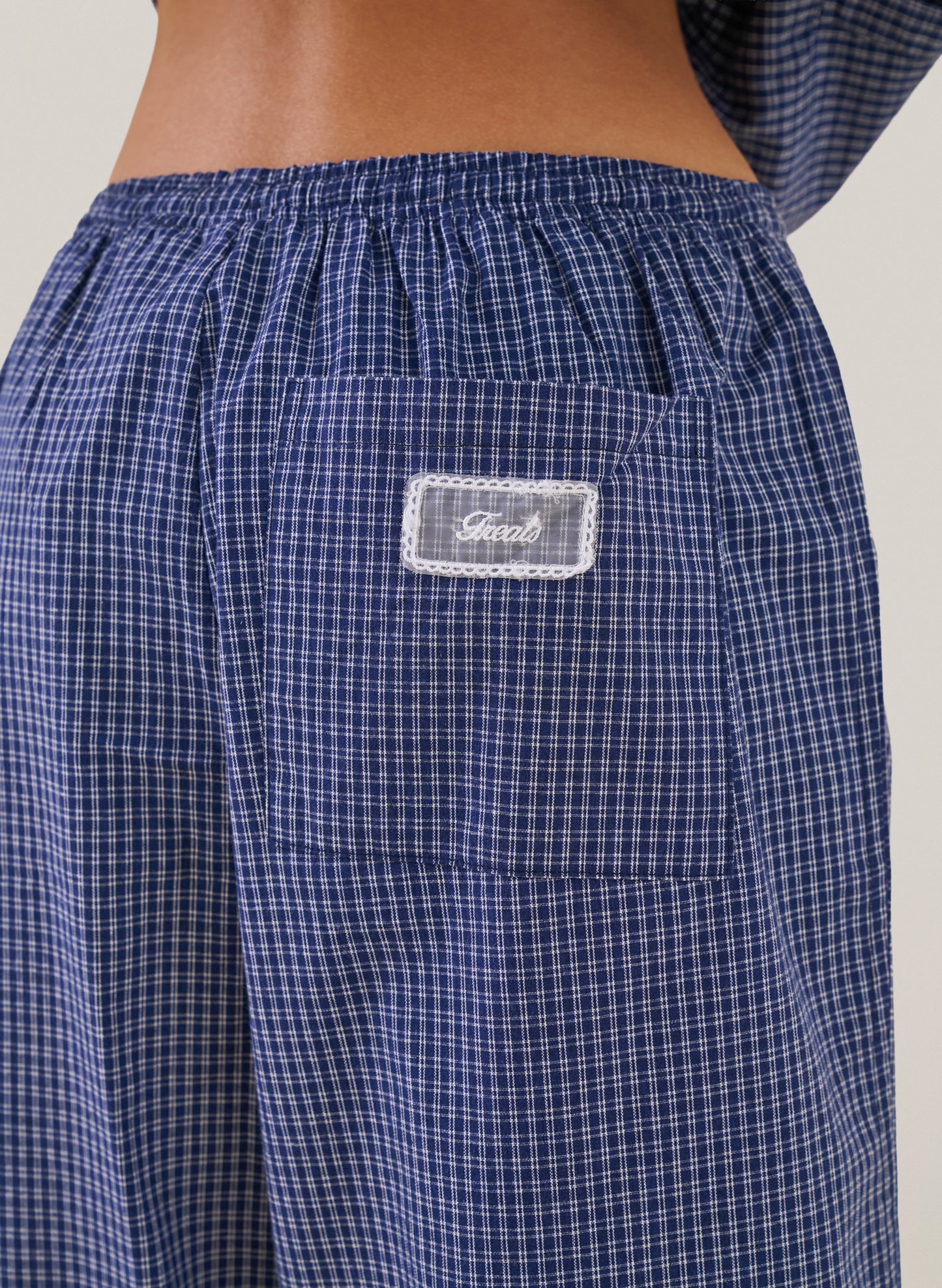 City Girl Set - Blue Check