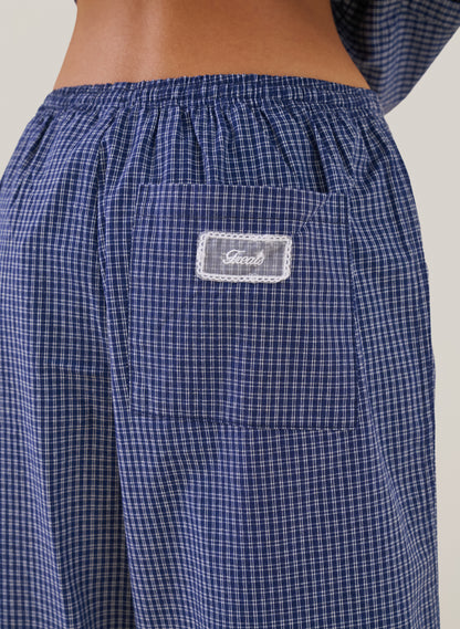 City Girl Set - Blue Check