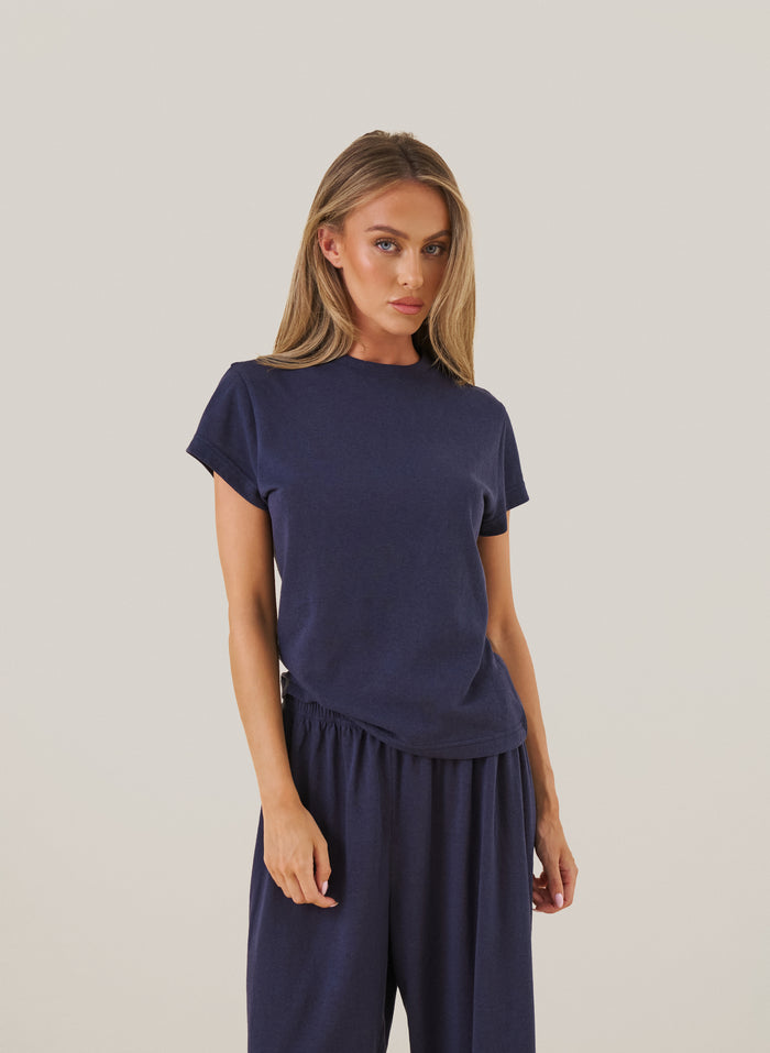 Slub Set - Navy