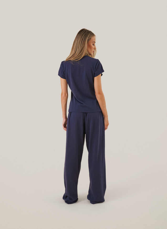 Slub Set - Navy