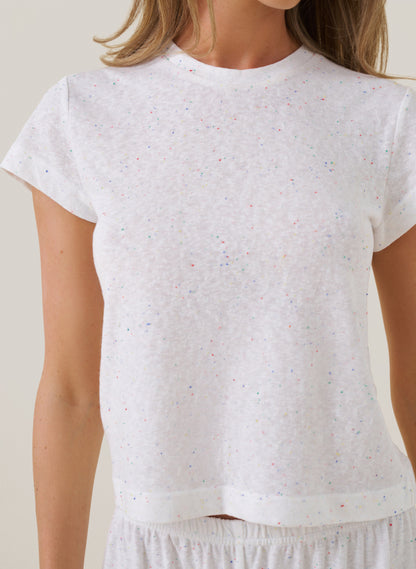 Confetti Trouser Set - Off White