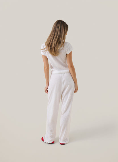 Confetti Trouser Set - Off White