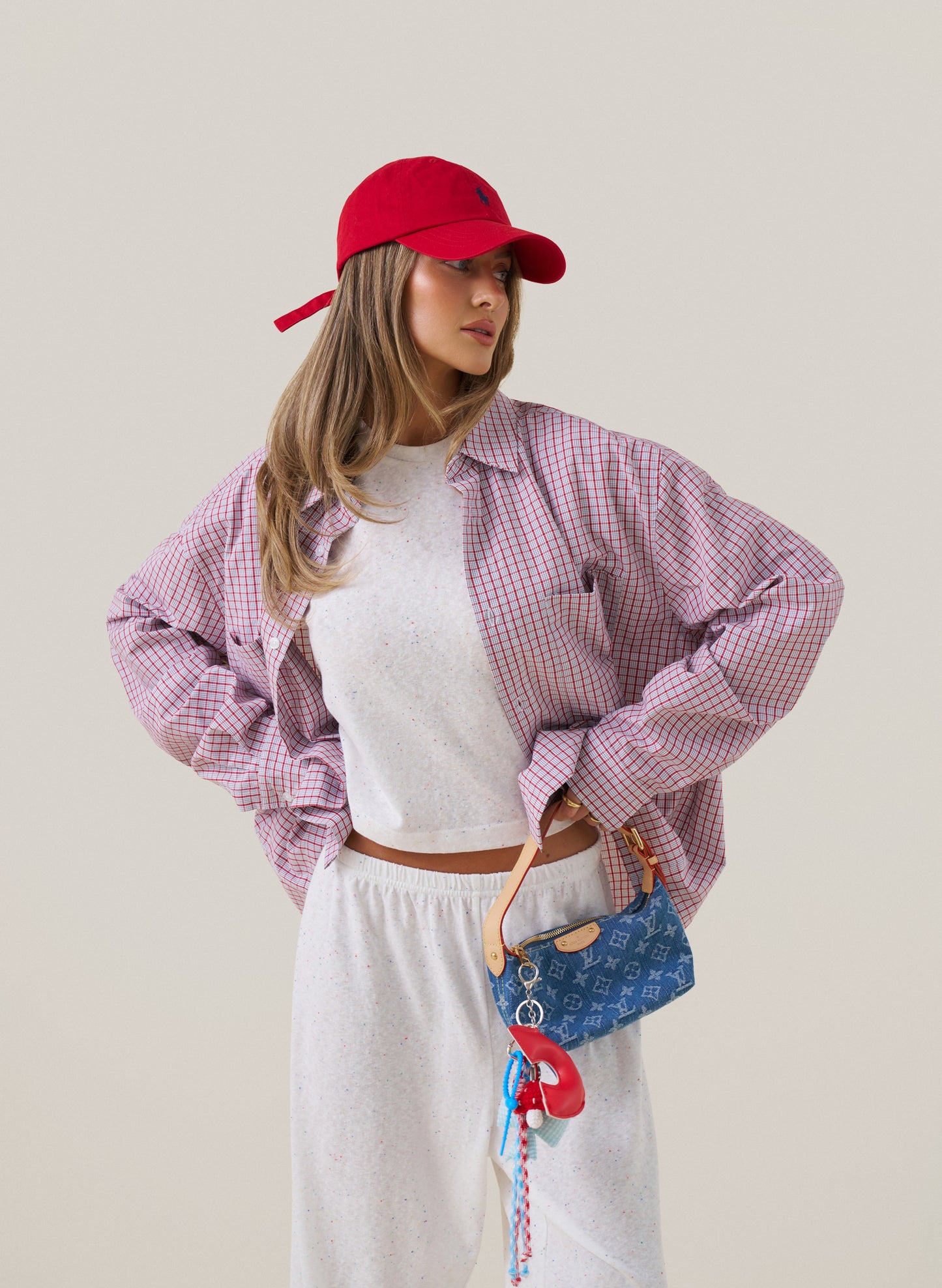 Confetti Trouser Set - Off White