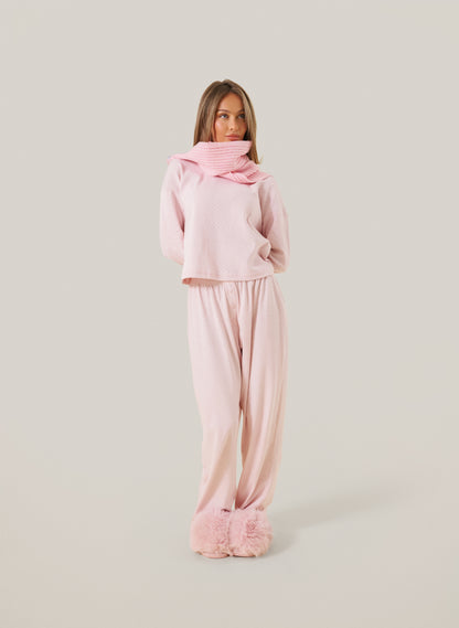 Pink Pointelle Pyjamas