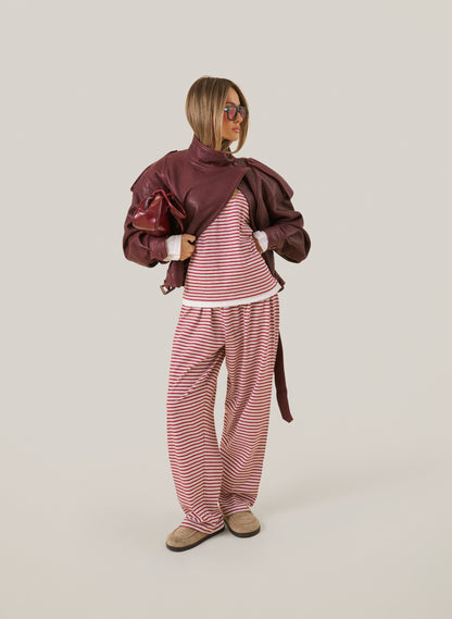 Candy Stripe Set - Red