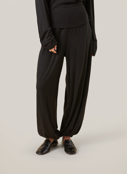 Knitted Slub Set - Black