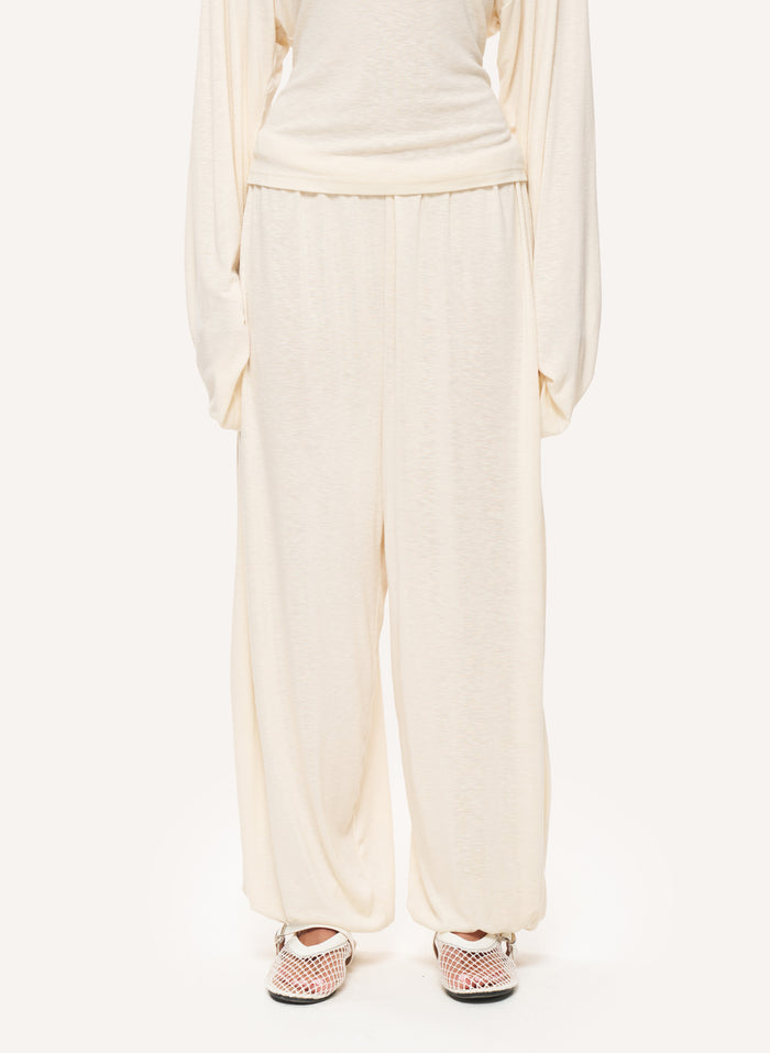 Knitted Slub Set - Cream