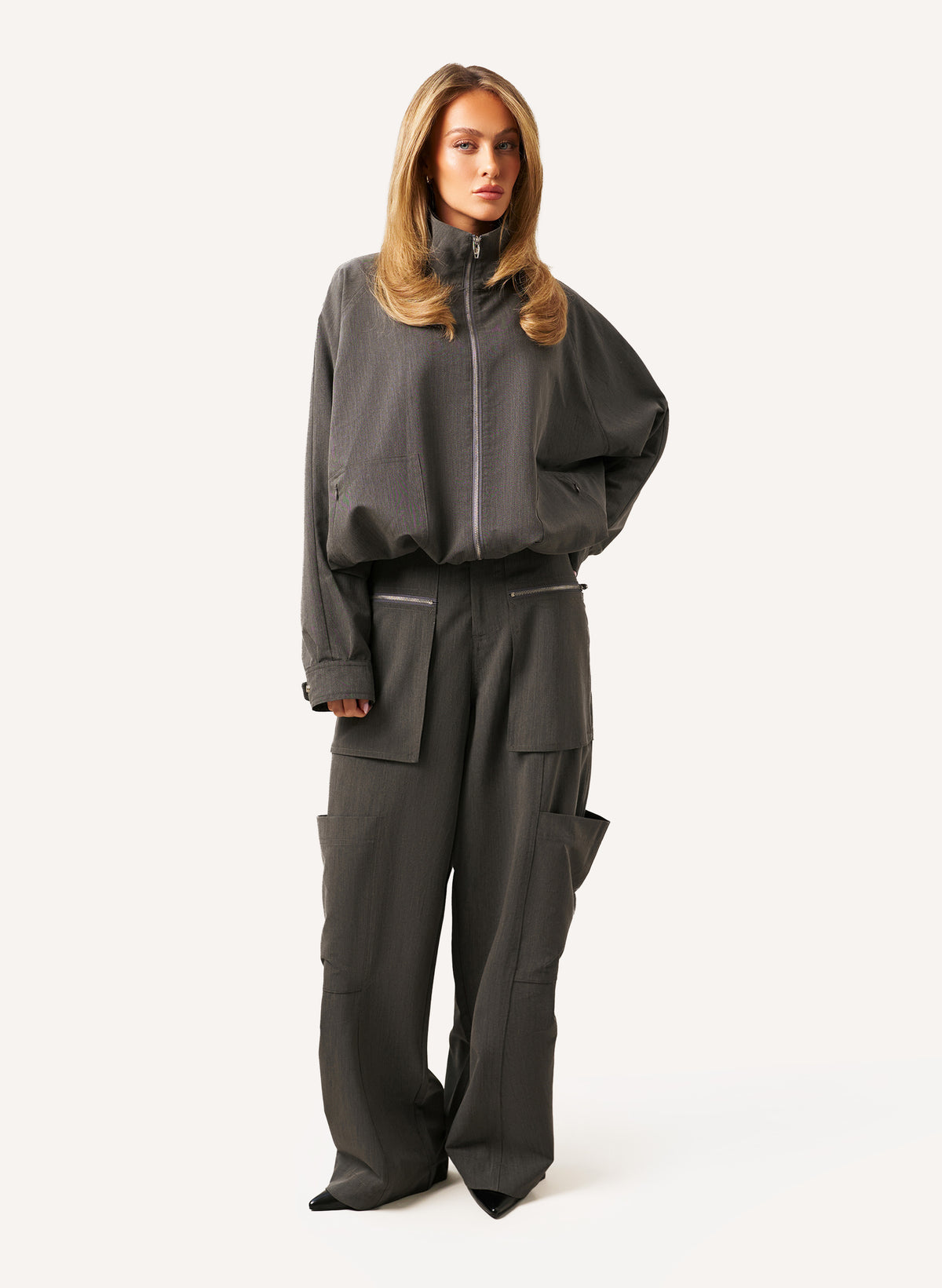 Utility Jacket - Grey