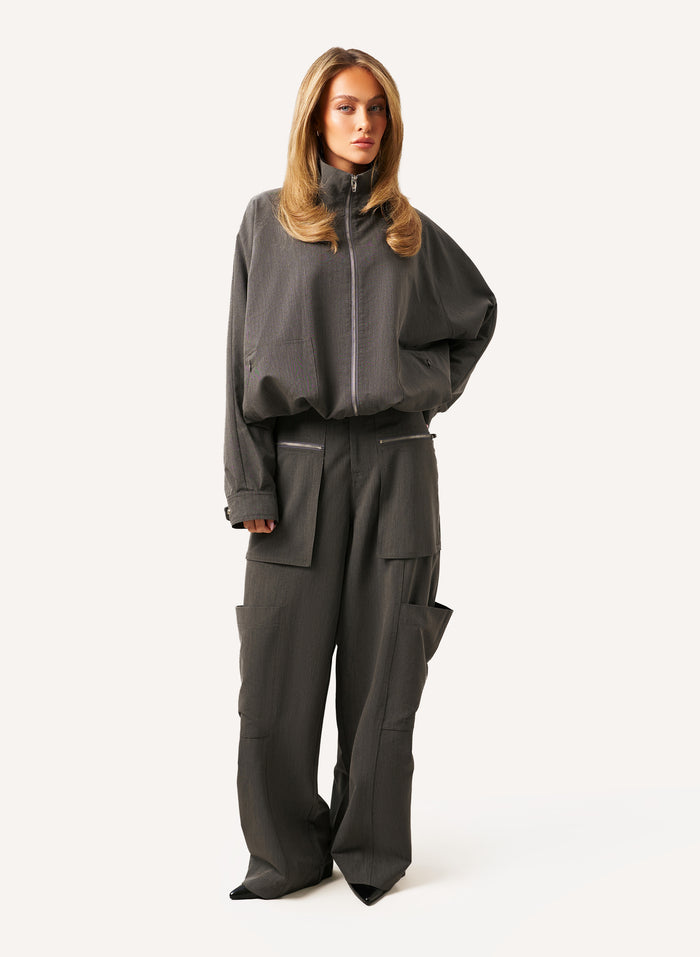 Utility Jacket - Grey