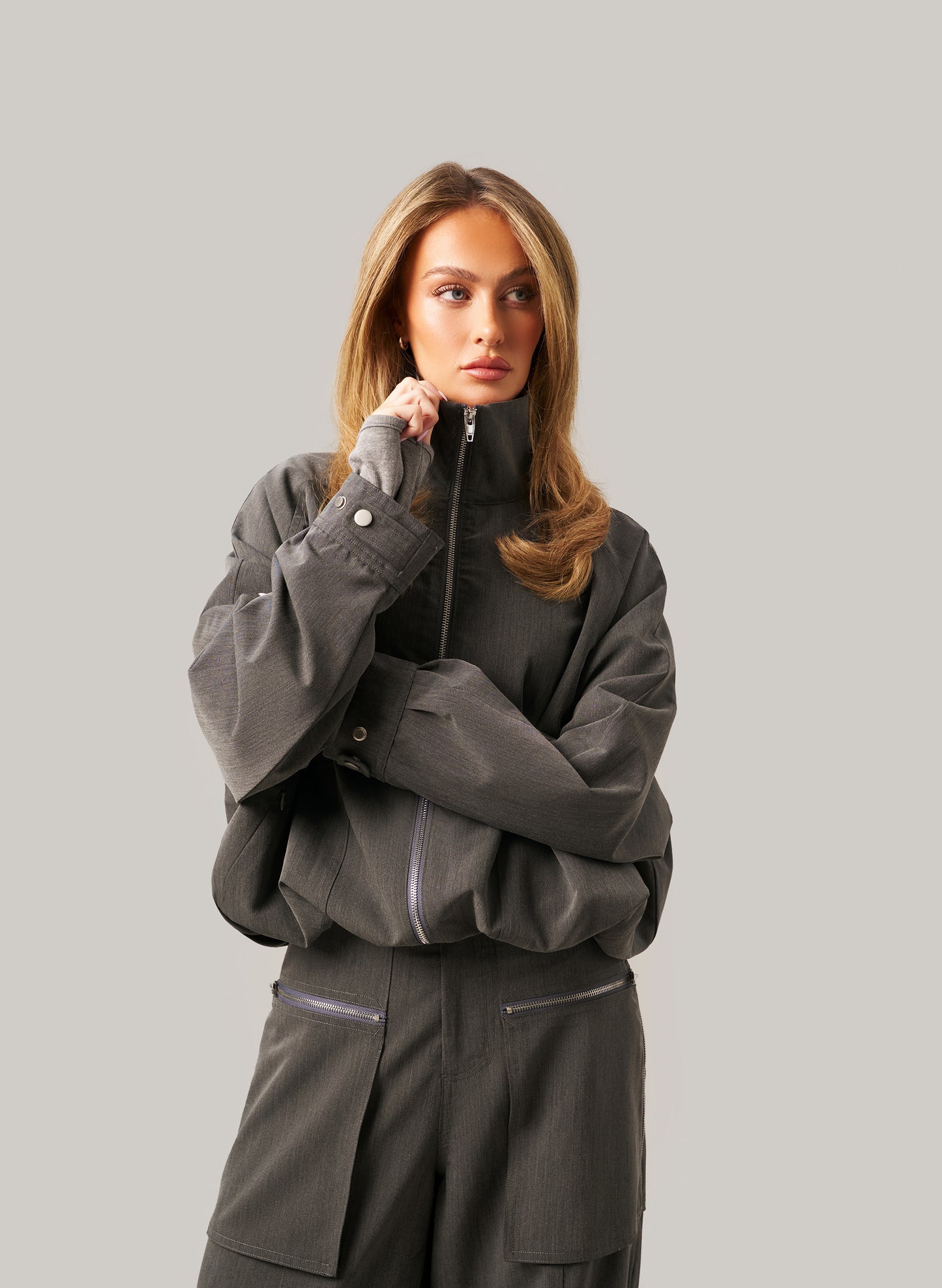 Utility Jacket - Grey