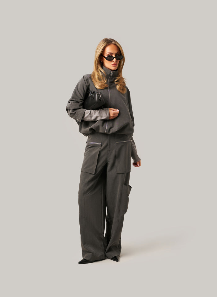 Utility Jacket - Grey