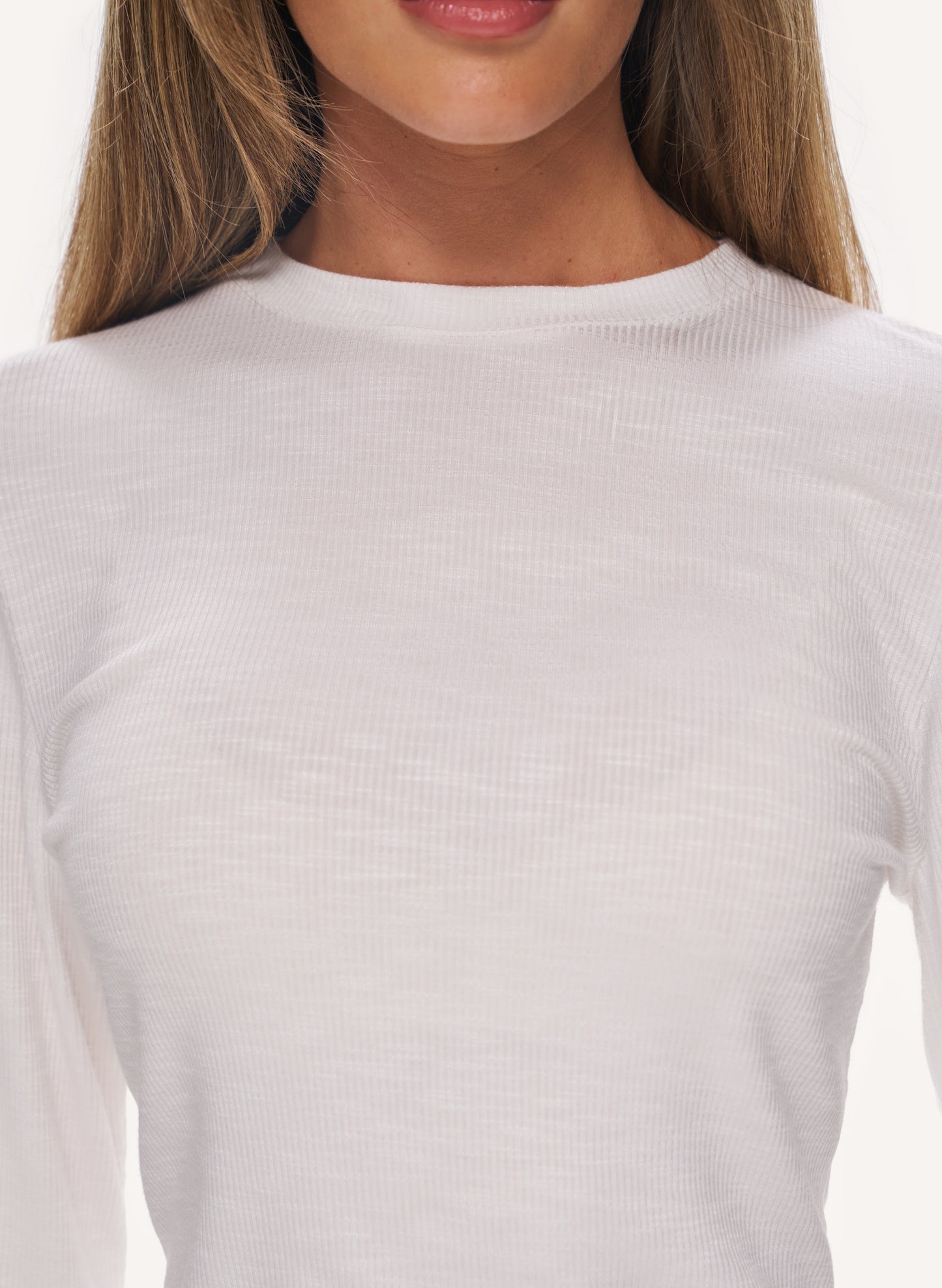 Sculpted Ribbed Set - Off White