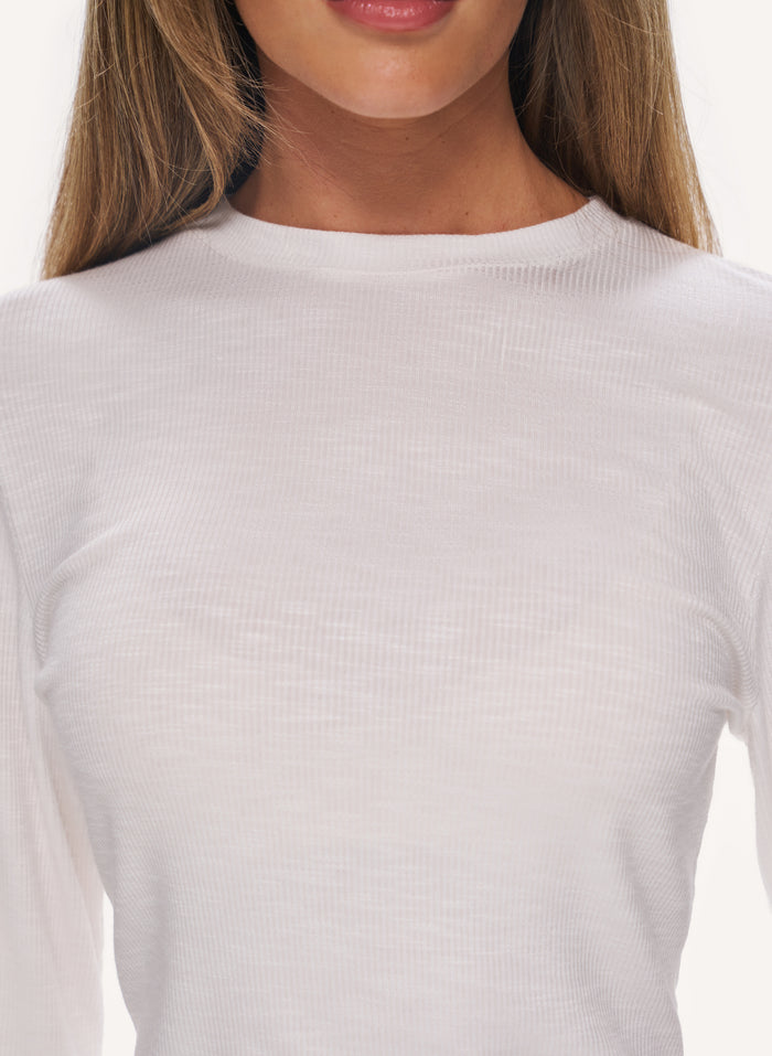 Sculpted Ribbed Set - Off White