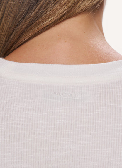 Sculpted Ribbed Set - Off White