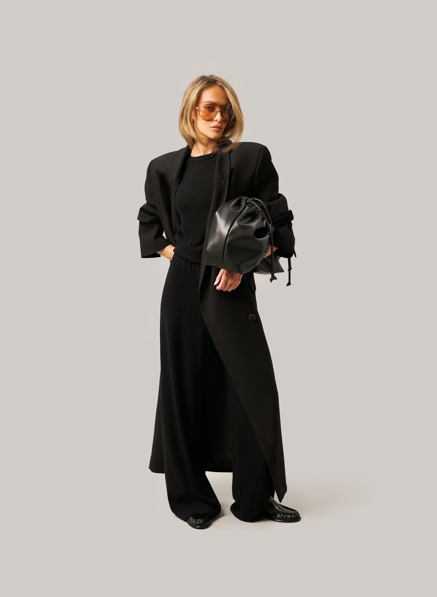 Cosy Knit Set - Black