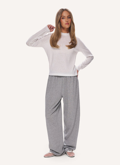 3 Piece Layered Slub Set - Grey