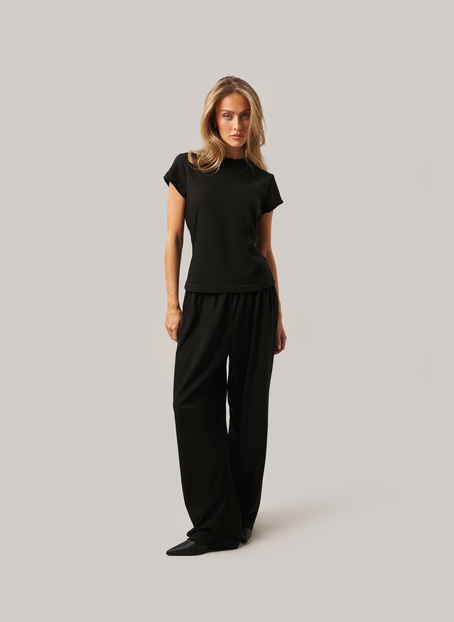 Sloane Slub Set - Black