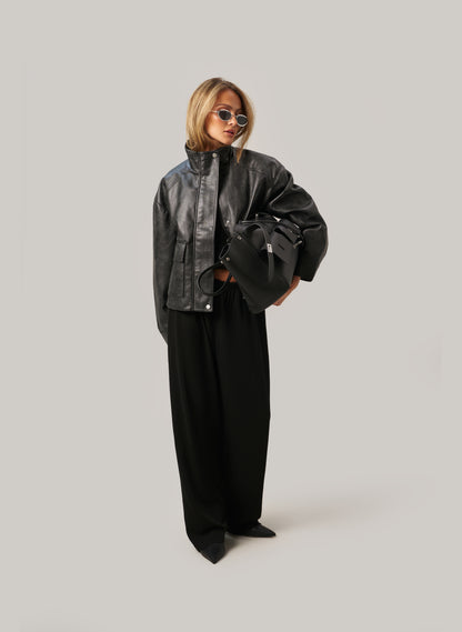 Sloane Slub Set - Black