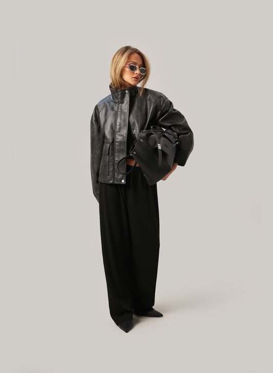 Sloane Slub Set - Black