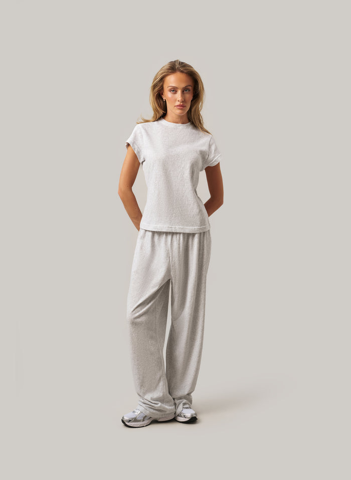 Sloane Slub Set - Grey Marl