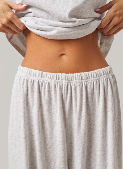 Sloane Slub Set - Grey Marl