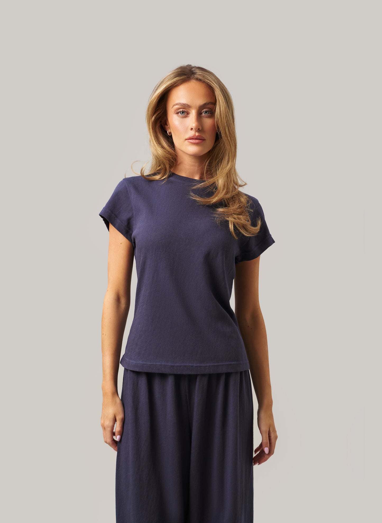 Sloane Slub Set - Navy