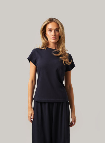 Sloane Slub Set - Navy