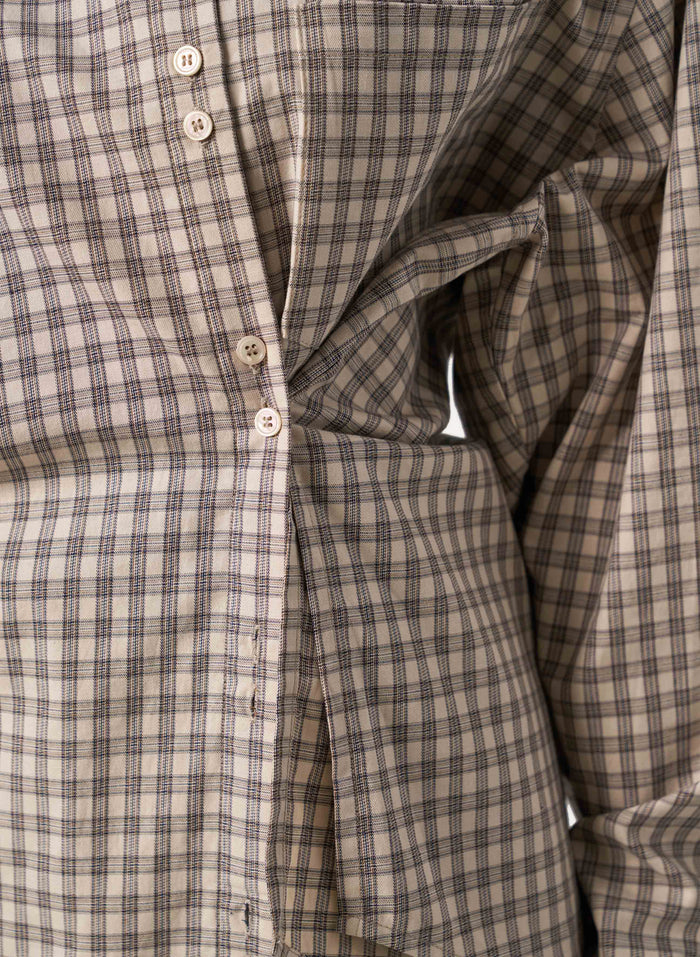 Elevated Check Set - Beige