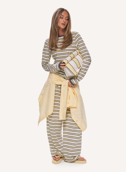 Sport Stripe Set - Yellow/Grey