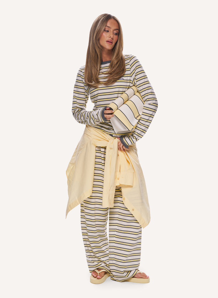 Sport Stripe Set - Yellow/Grey