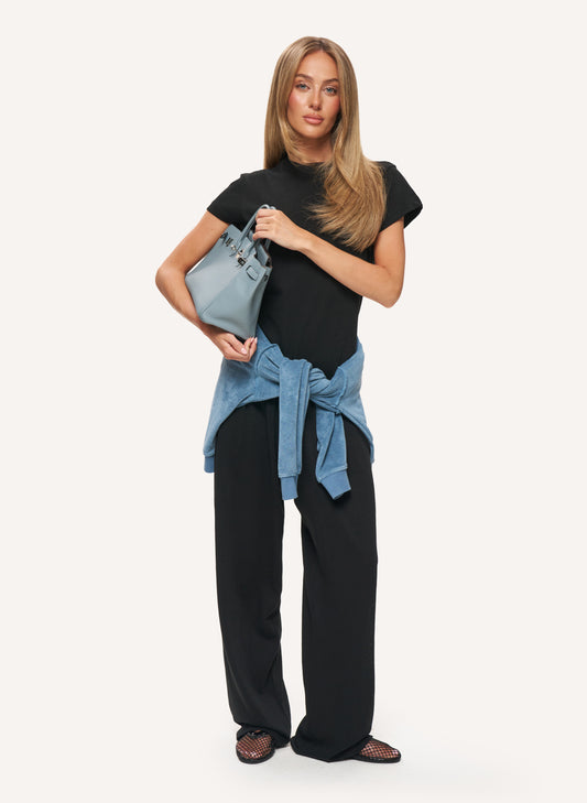 Sloane Slub Set - Black