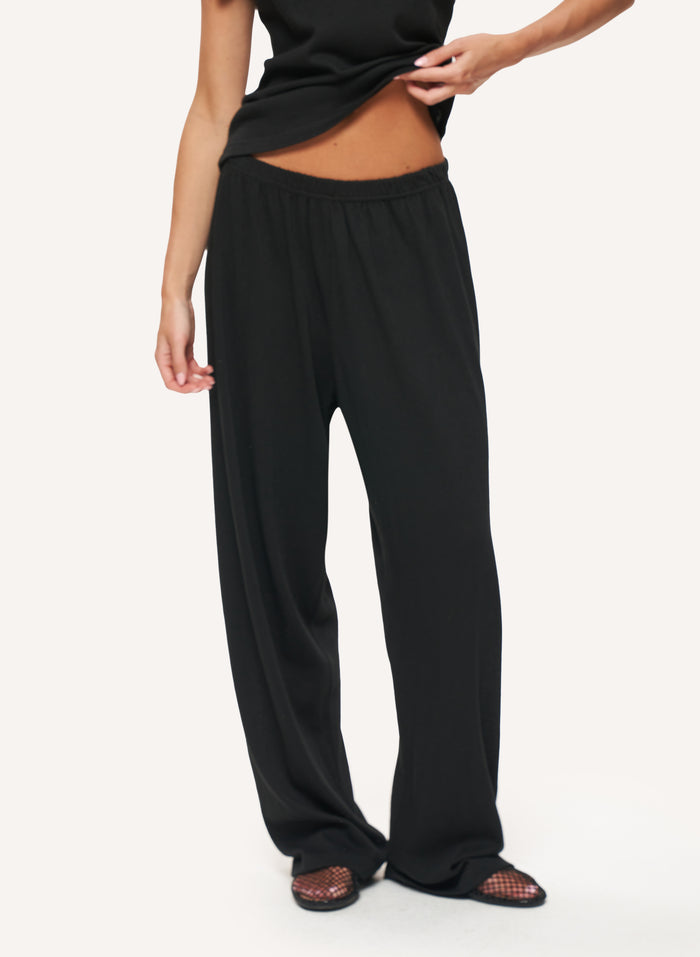 Sloane Slub Set - Black