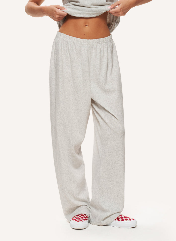 Sloane Slub Set - Grey Marl
