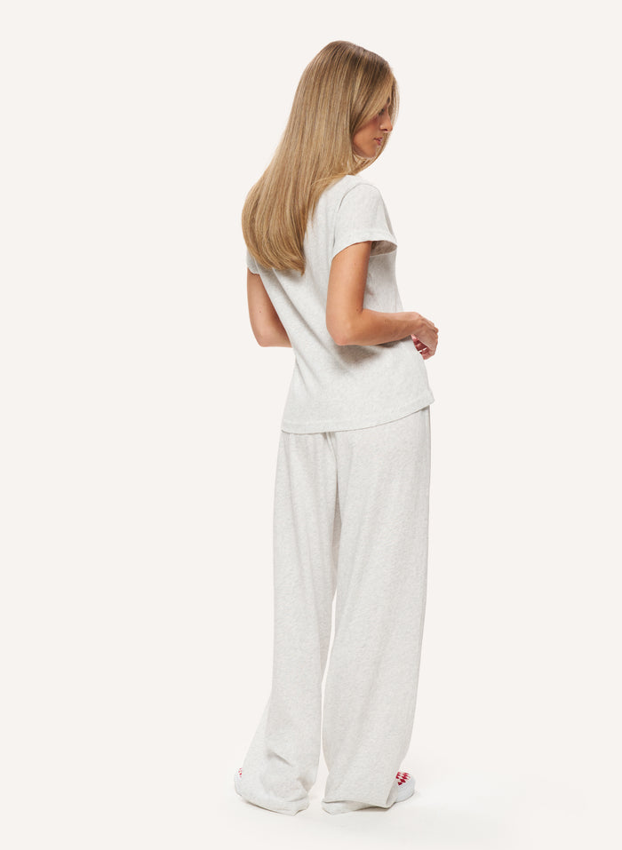 Sloane Slub Set - Grey Marl