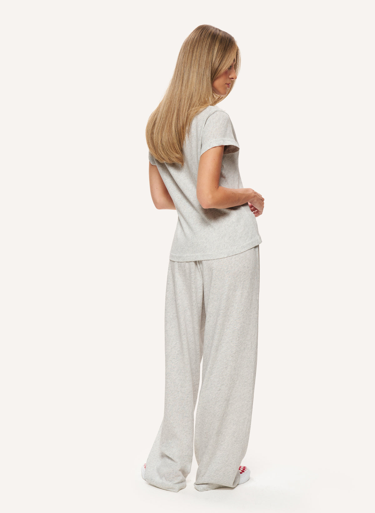 Sloane Slub Set - Grey Marl