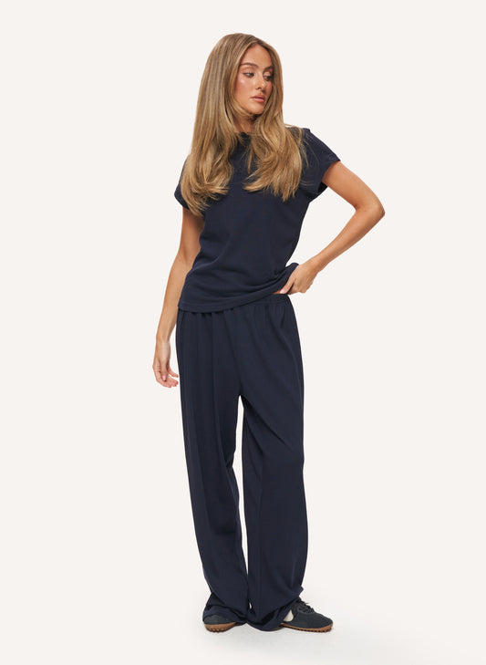 Sloane Slub Set - Navy