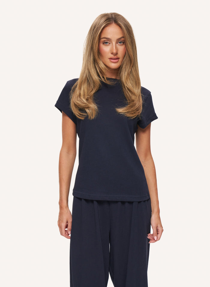 Sloane Slub Set - Navy