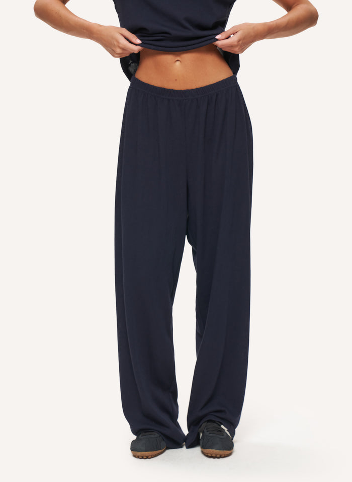 Sloane Slub Set - Navy