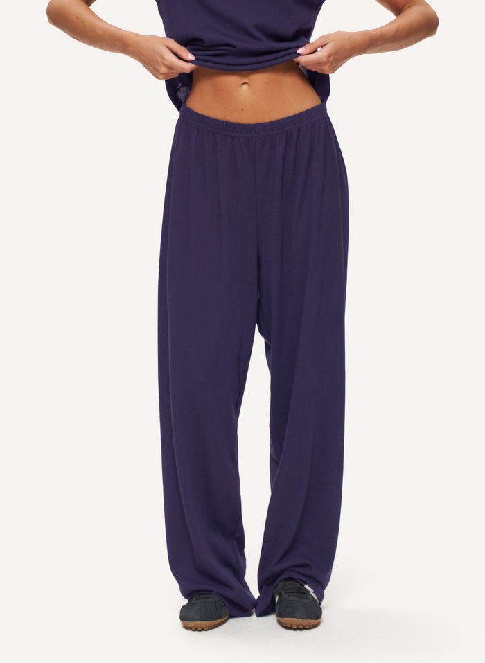 Sloane Slub Set - Navy