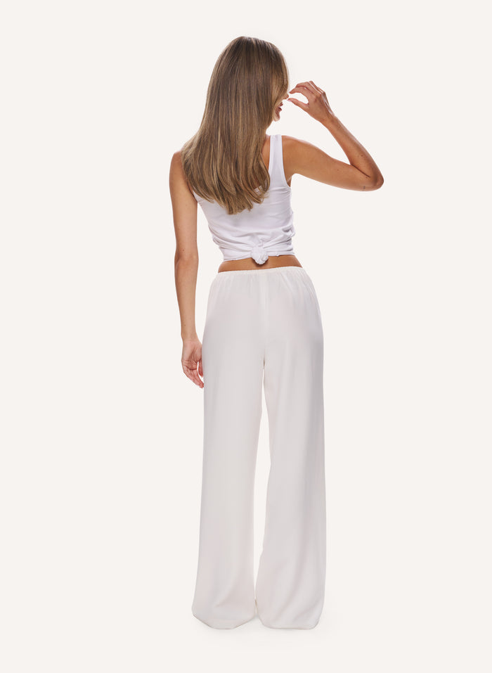 Simple Pant - White