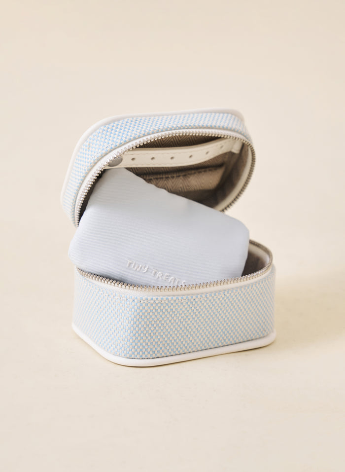 Mini Jewellery Case - Blue