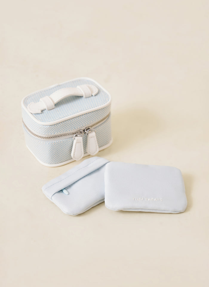 Mini Jewellery Case - Blue