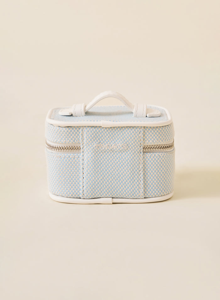 Mini Jewellery Case - Blue