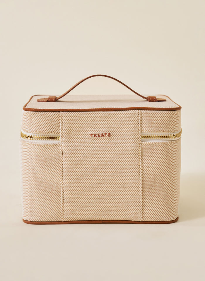 Everything Vanity Bag - Beige
